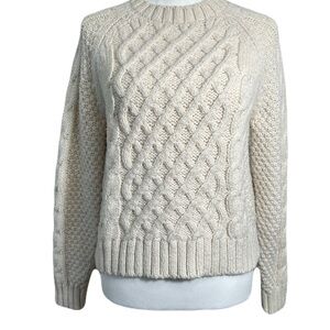 Cozy Cream Cable Knit Sweater